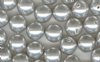 25 6mm Light Grey Swarovski Pearls